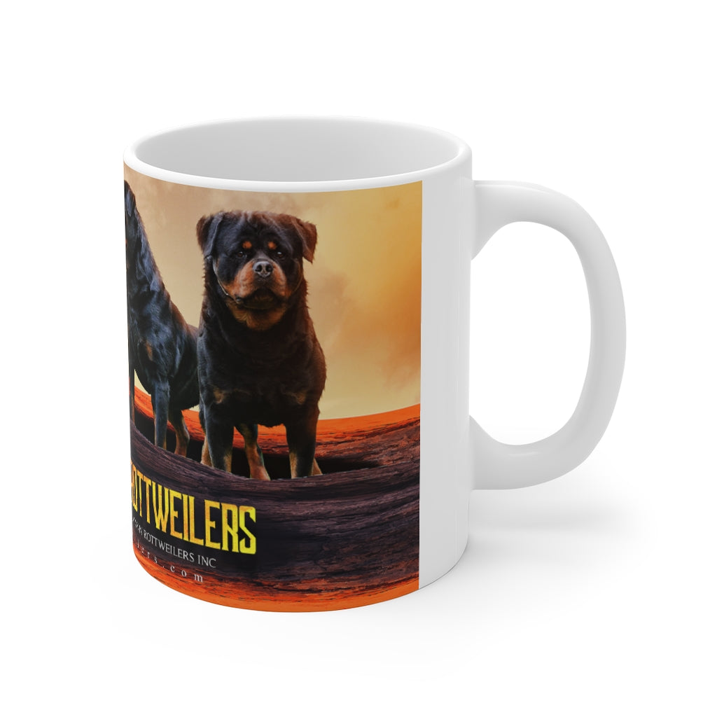 amazon rottweiler coffee mugs Von Ruelmann Mug 11oz