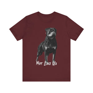 OLEX B/W NOT LIKE US Unisex Jersey Short Sleeve Tee